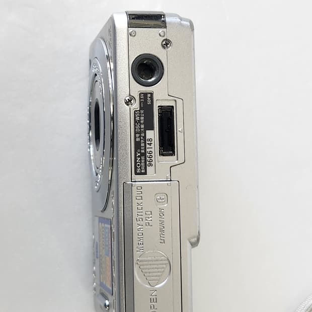 소니 사이버샷 DSC-W55 디카 카메라 저화소 아이브레이