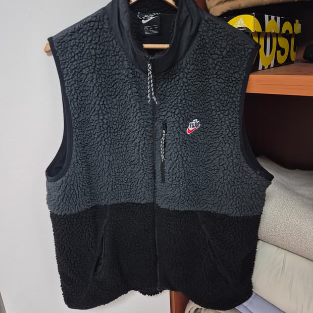 나이키 셰르파 플리스 조끼 XXL