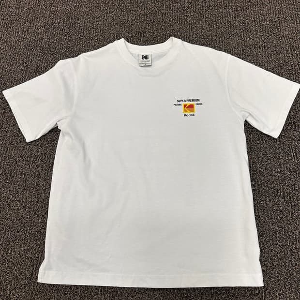 KODAK 코닥 반팔티셔츠 화이트 S