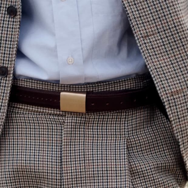 자라 남자 레더벨트 새상품