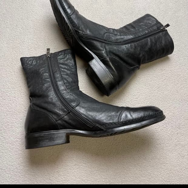 빈티지 듀라 가죽부츠 275-280