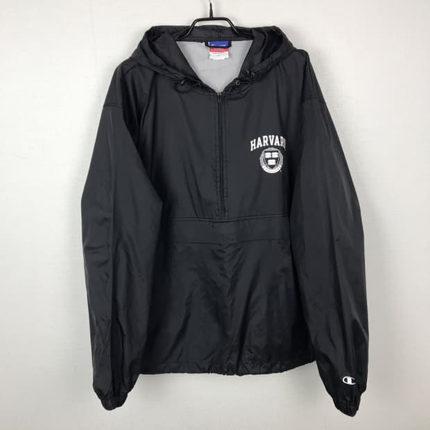 챔피온 하버드 올드스쿨 아노락 바람막이 남성L