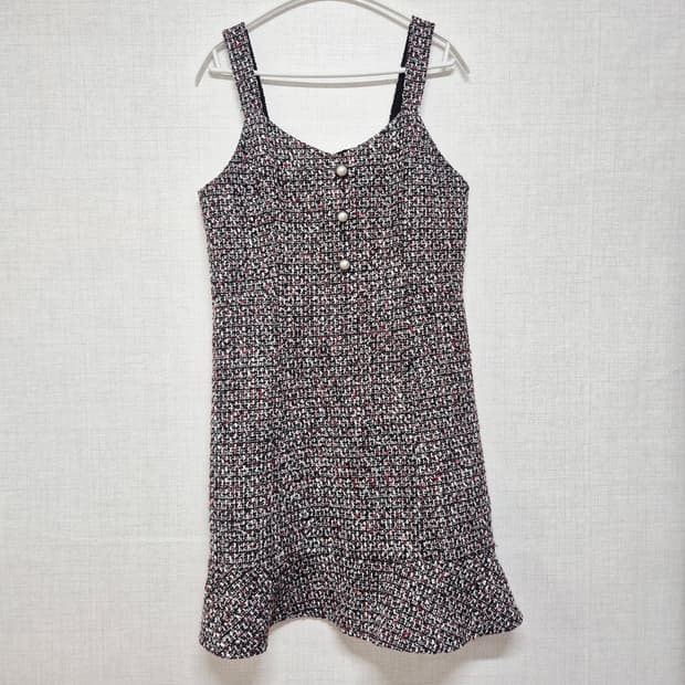 트위드 미니 원피스