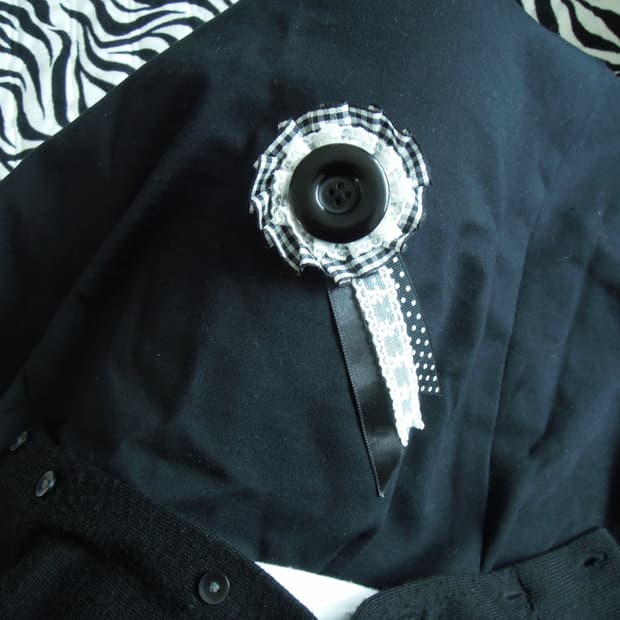 ♪ rosette badge 로제트 뱃지 ♪ 아일릿 샵페어리 핸드메이드