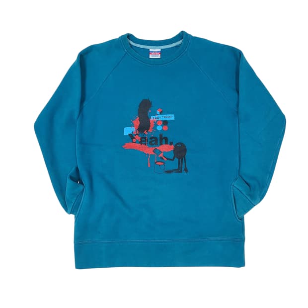 '00s 45rpm Graphic Art Sweatshirt