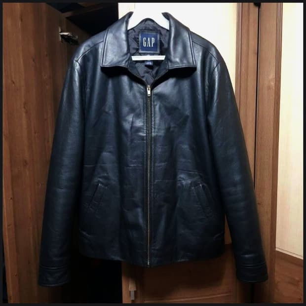100 / GAP 카코트 블랙 소가죽 /올드갭/와317-당
