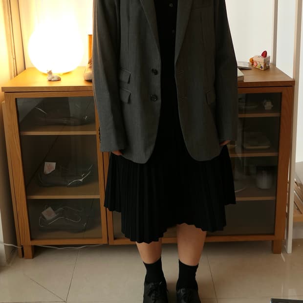Tailored wool jacket