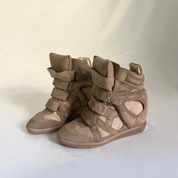 이자벨마랑 베켓 하이탑 베이지