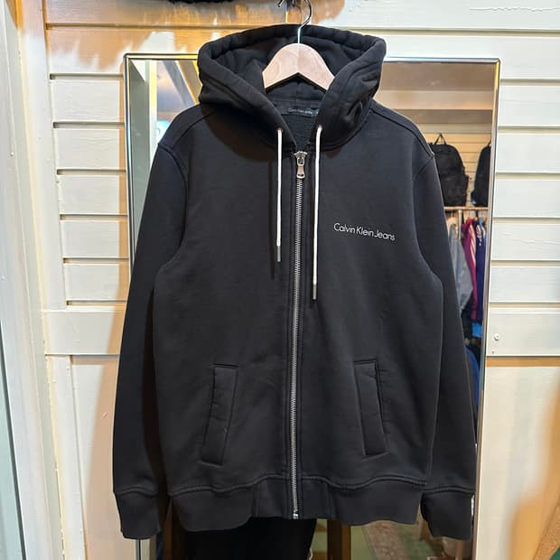 켈빈 클라인 헤비 후드 집업 