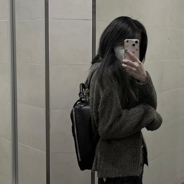 토리버치 로빈슨 더블 짚 토트백