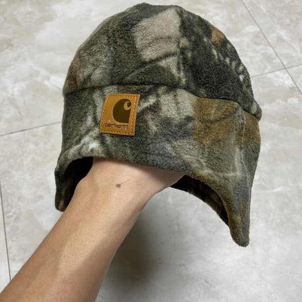 칼하트 리얼트리 트루퍼햇 마스크 바라클라바 비니 모자