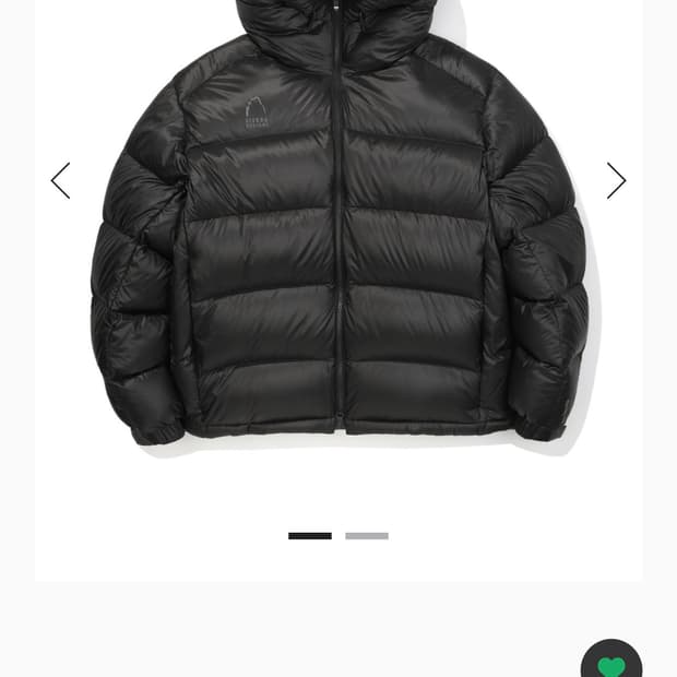 시에라디자인 겟다운 구스다운 자켓m