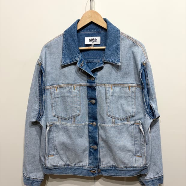 21AW 메종 마르지엘라 인사이드 아웃 리버서블 데님 자켓