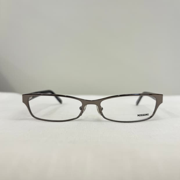 MISSONI 실버 메탈 빈티지 안경