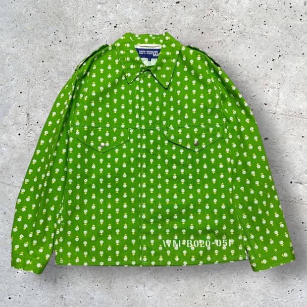 준야 와타나베 플라워 팬턴데님자켓