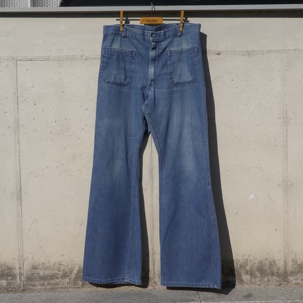 80s U.S.N Navdungaree 벨보텀 팬츠