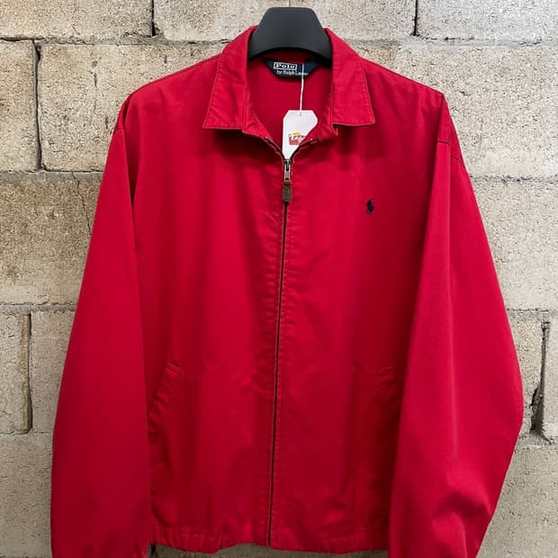 90s 폴로 랄프로렌 코튼 블루종 자켓