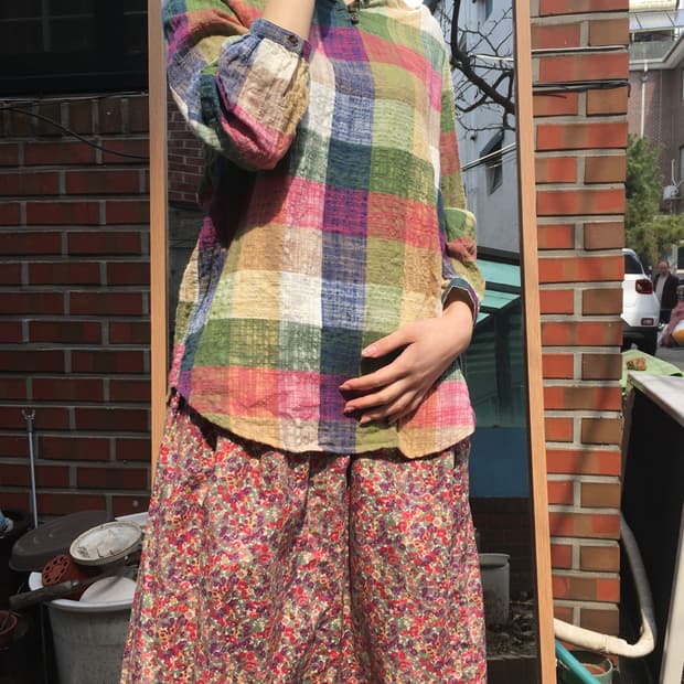 패치워크 헤리티치 셔츠