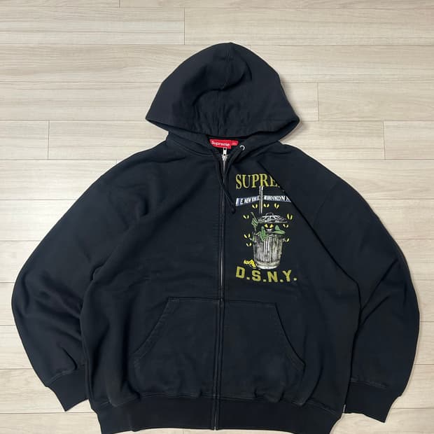 (L) 슈프림 x DSNY 후드집업 - 26ss