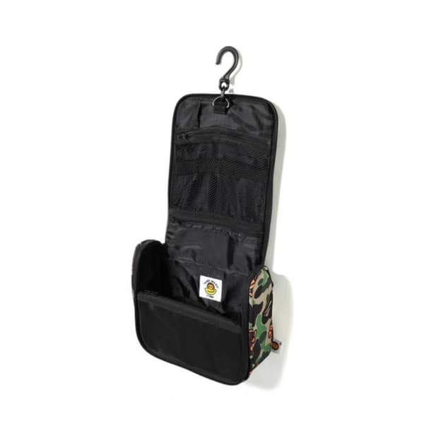 베이프 카모 다용도 벽걸이 세면백 세면가방 여행용 부록