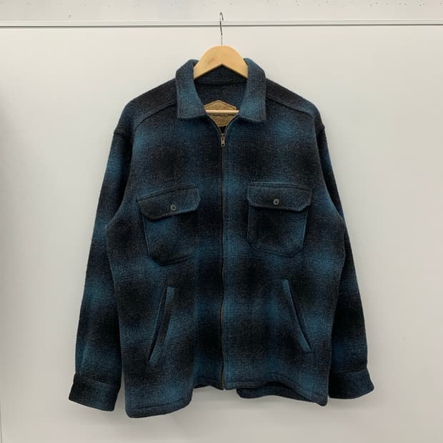 90s woolrich 옴브레 자켓
