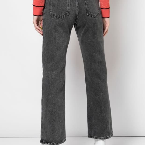 Off White 흑청 데님