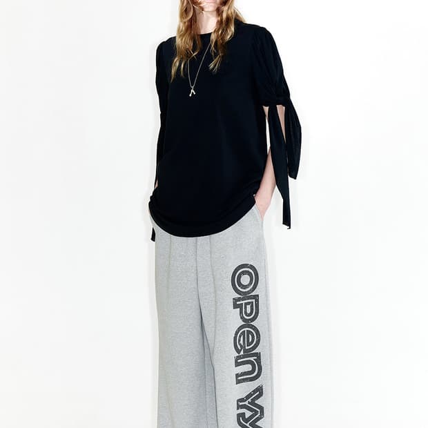 Open yy 오픈와이와이 로고 스웻팬츠