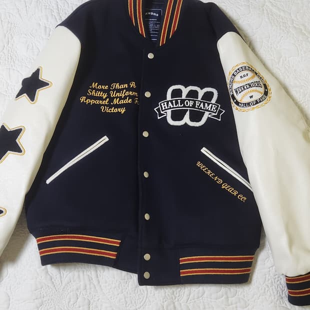 위캔더스 바시티 자켓