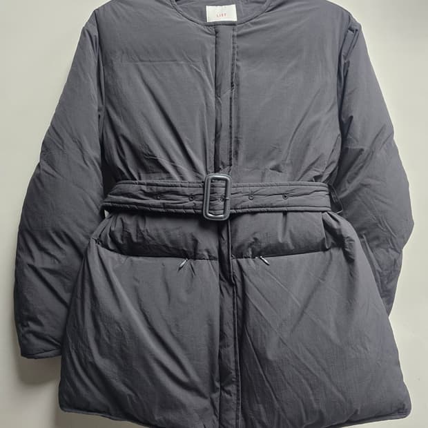 리스트 패딩 하프자켓 55(여유핏)