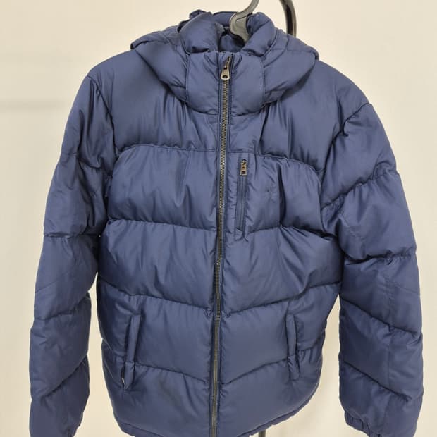 폴로 정품 여성 구스패딩 실사이즈 55사이즈 패딩 팝니다