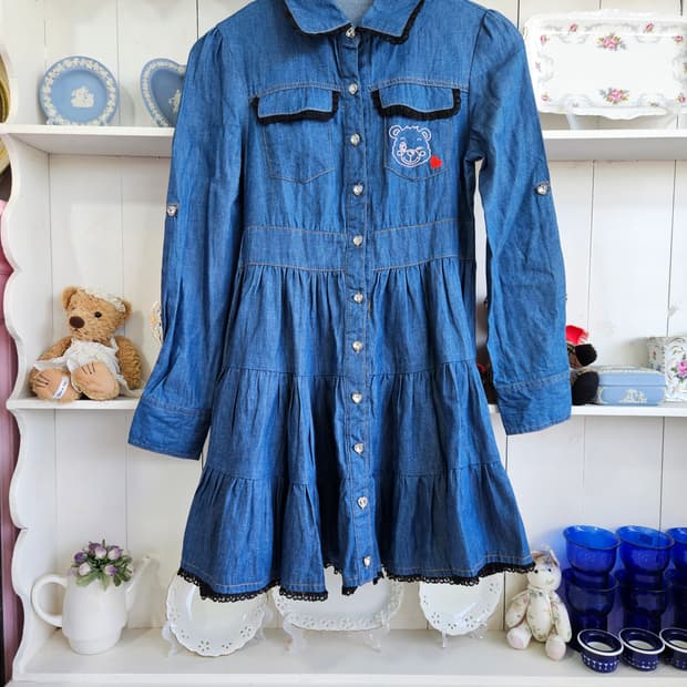 Tralala 트랄라라 데님 원피스