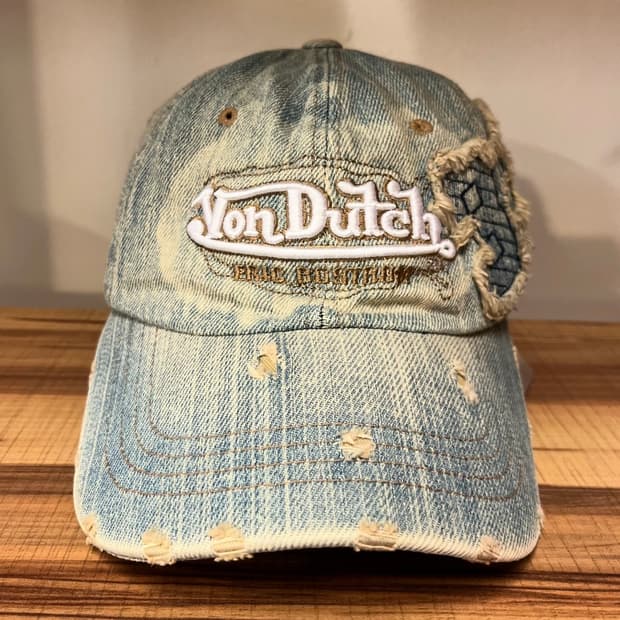 본더치 데님 워싱 볼캡