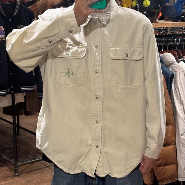 [IM] 캘빈클라인 코듀로이 셔츠