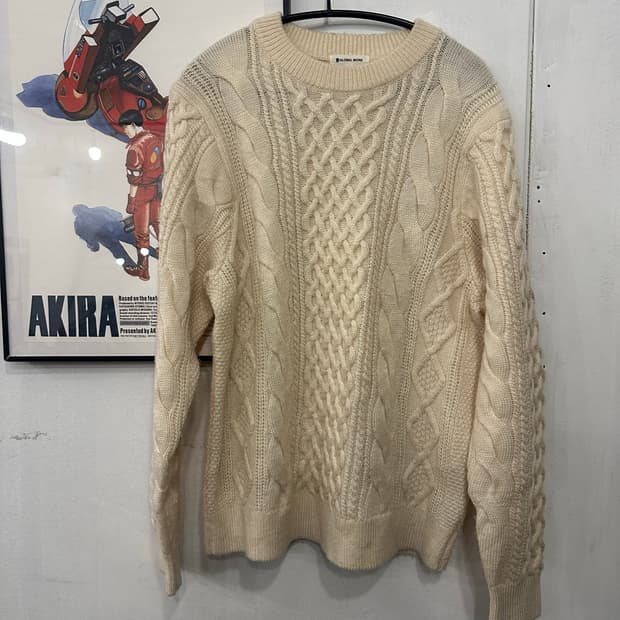 M)글로벌 워크 피셔맨 니트