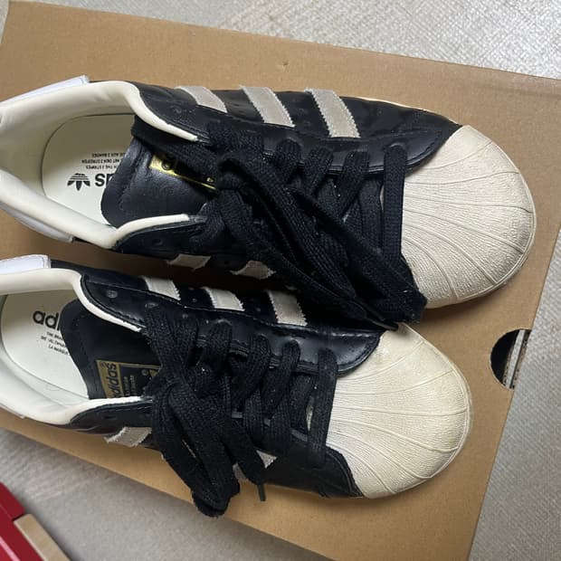 아디다스 슈퍼스타 운동화 빈티지 230