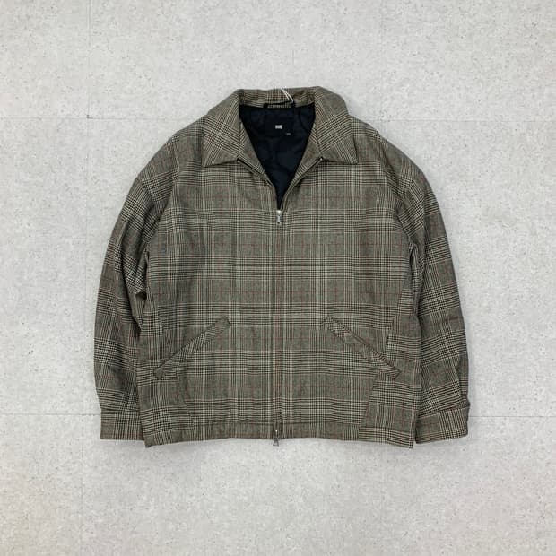 Hare 하레 울 체크 자켓