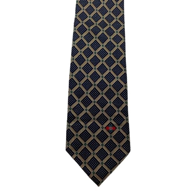 376) (GUCCI) 구찌 패턴 넥타이