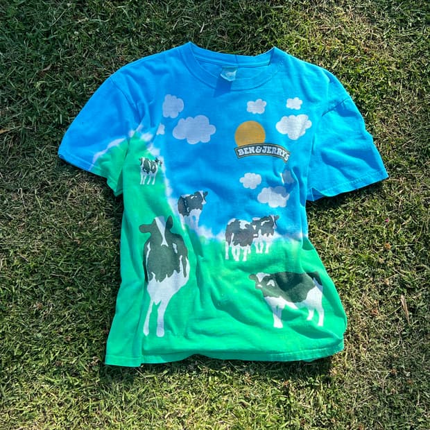 Ben&jerrys Anvil 00s T shirt