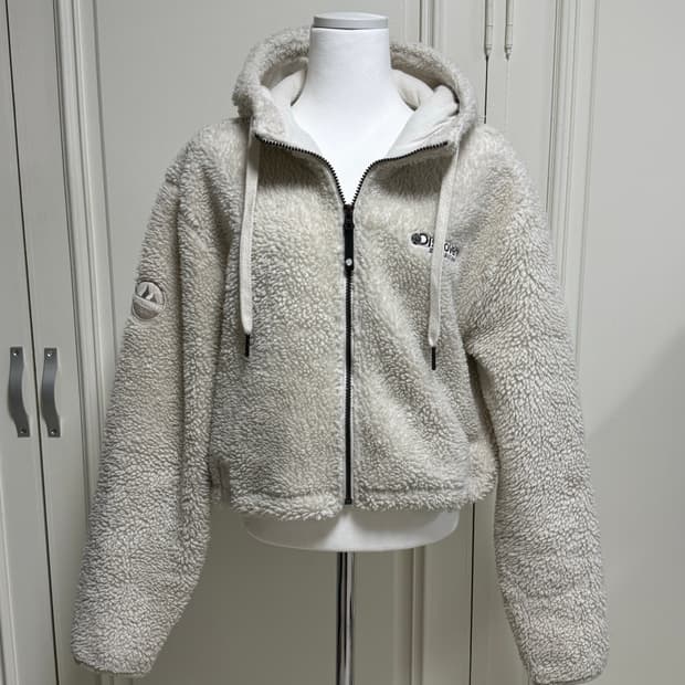 디스커버리 뽀글이 후드집업