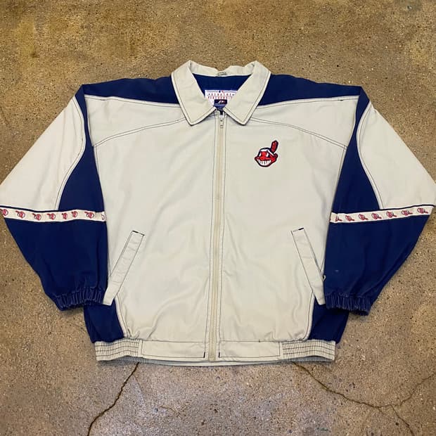 90s Made in Korea 미국 빈티지 프로플레이어 바람막이 자켓