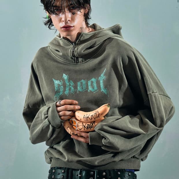 SKOOT 스쿠읏 KHAKI HOODIE