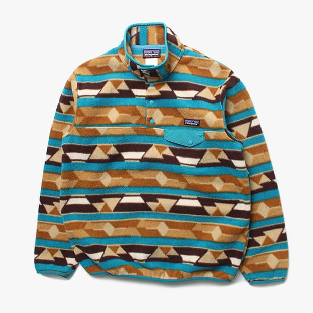 PATAGONIA "Brown Pattern Synchilla"