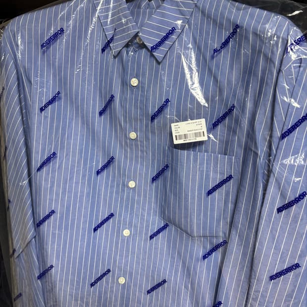 아더에러 롱 셔츠 새상품 m