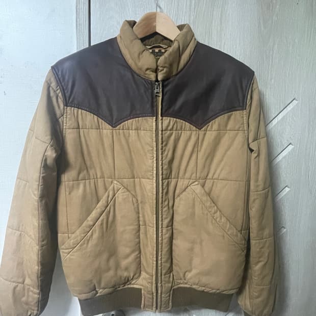 Rrl 레더 요크 자켓