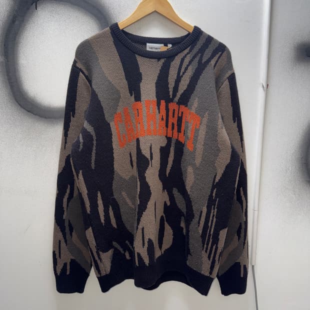 Carhartt Camouflage Knit Sweater