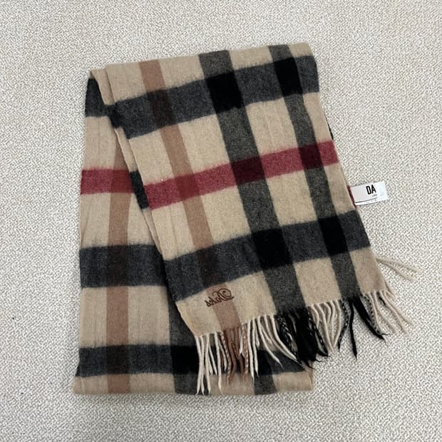 실측확인 닥스 캐시미어 머플러 목도리 0128M