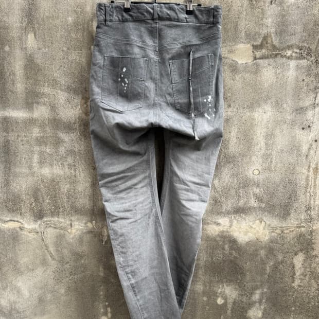 11By boris bidjan saberi gray pants