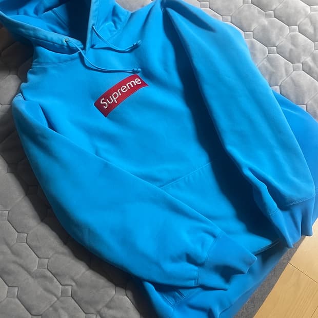 슈프림 박스로고 L 하빨