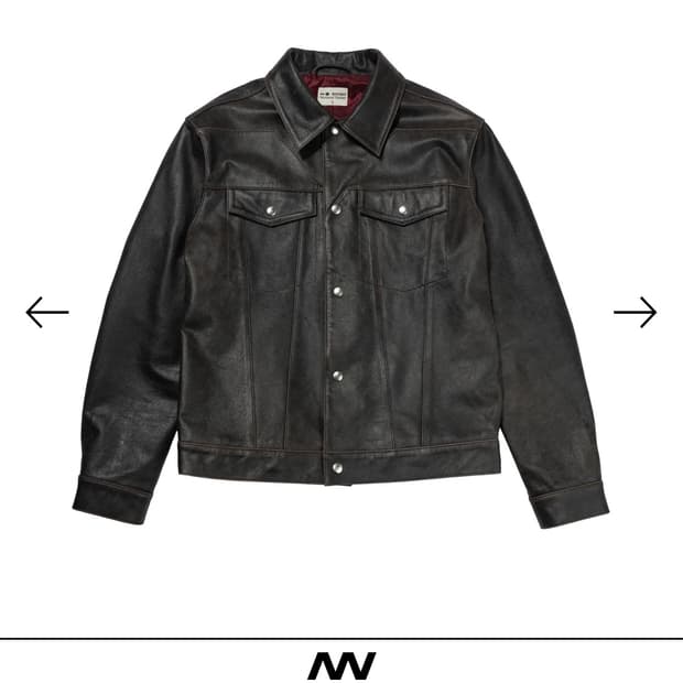 노스타시 가죽자켓