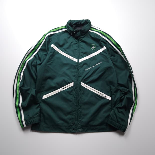 아디다스 X 포르쉐 레이싱 우븐 트랙 바람막이 (L)